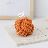 Wool Ball Scented Candles