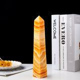 Yellow Calcite Crystal Point
