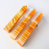 Yellow Calcite Crystal Point