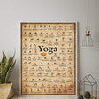 Yoga Poses Wall Poster - Wallart