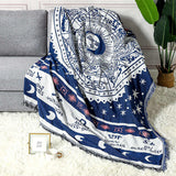 Zodiac Boho Throw Blanket