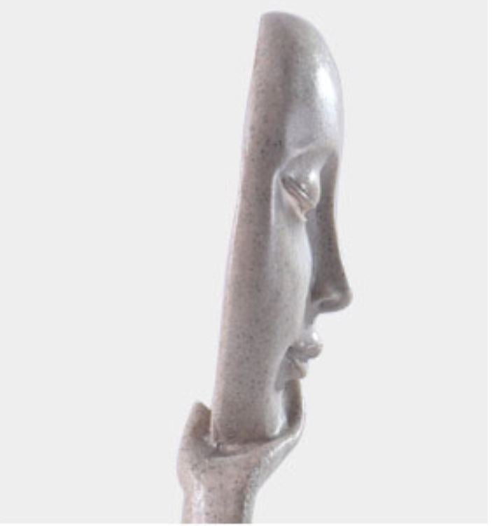 Woman in Thought Statues