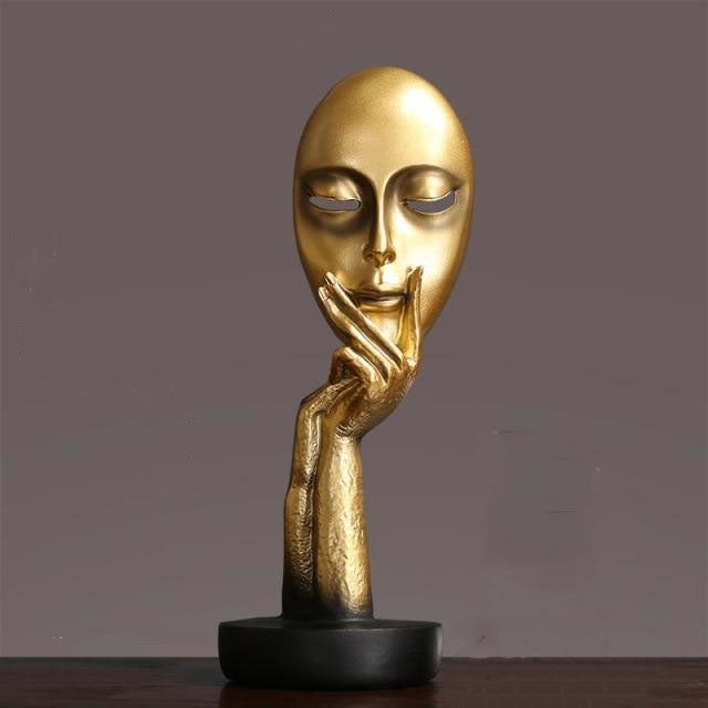 Woman in Thought Statues